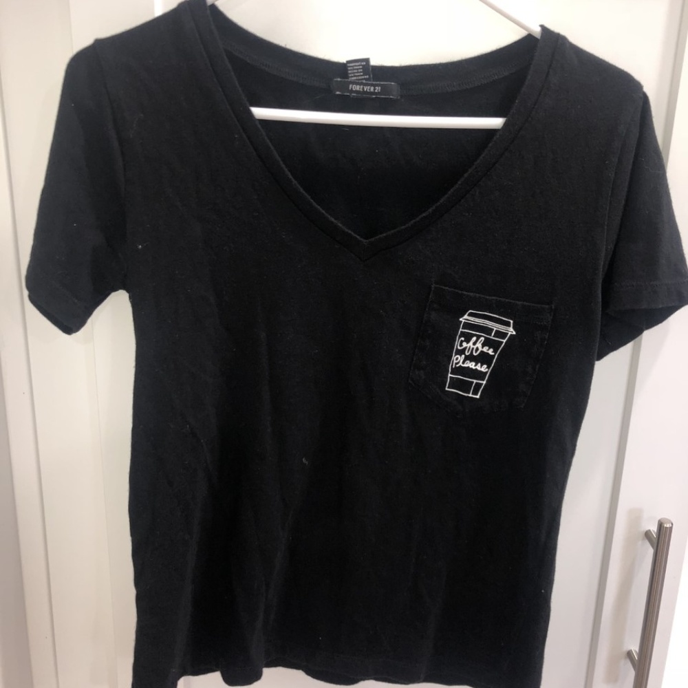 Black V Neck